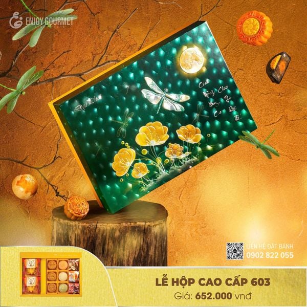 Bánh Trung Thu Đại Phát - Lễ Hộp Cao Cấp 603