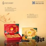 Bánh Trung Thu Trăng Vàng Hoàng Kim Vinh Hoa (Vàng) - Kinh Đô