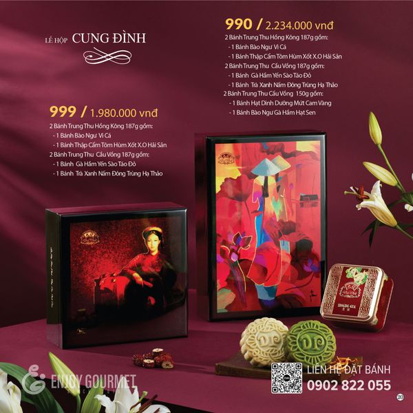 Bánh Trung Thu Đại Phát - Lễ Hộp Cung Đình 999