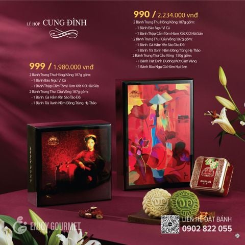 Bánh Trung Thu Đại Phát - Lễ Hộp Cung Đình 999