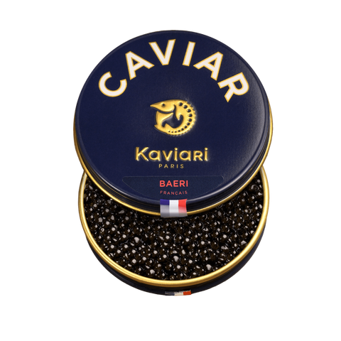Trứng cá tầm muối - Caviar Baeri Royal 30g (Kaviari)