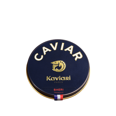 Trứng cá tầm muối - Caviar Baeri Royal 30g (Kaviari)