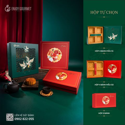 Bánh Trung Thu Hỷ Lâm Môn - Combo Chay An Nhiên 2