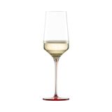 Ly Rượu Champagne Pha Lê Zwiesel Ink 123423 24.9cm 400ml Chân Đế Màu Đỏ Antique