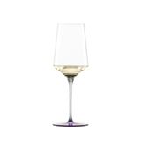Ly Rượu Vang Trắng Pha Lê Zwiesel Ink 123415 22.9cm 407ml Chân Đế Màu Tím Violet