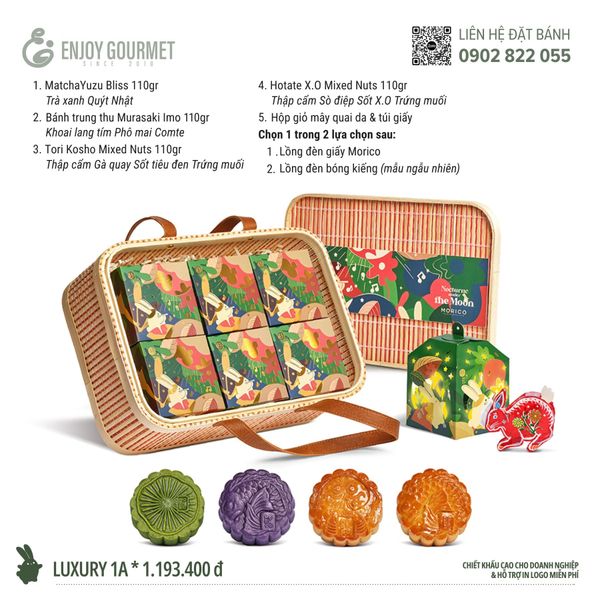 Bánh Trung Thu Morico - Set Luxury 1A