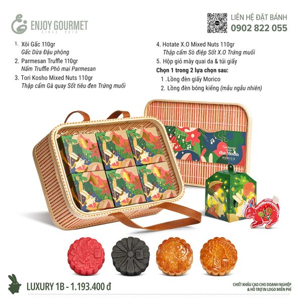 Bánh Trung Thu Morico - Set Luxury 1B
