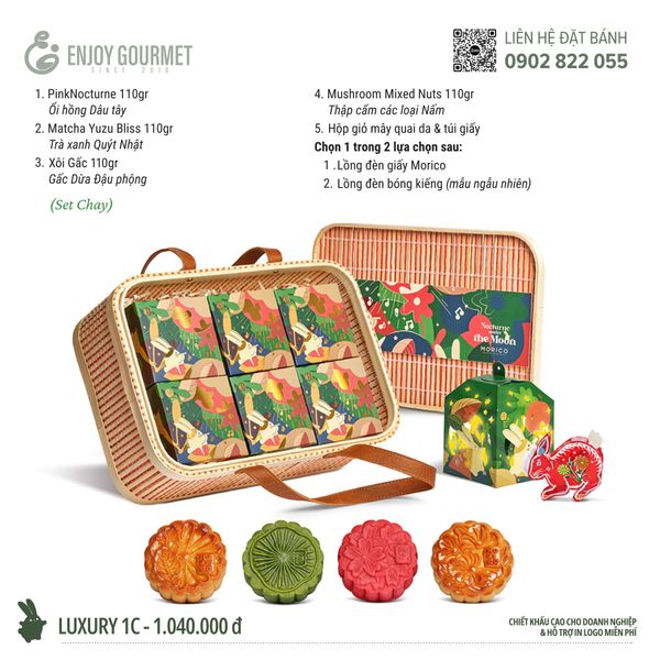Bánh Trung Thu Morico - Set Luxury 1C