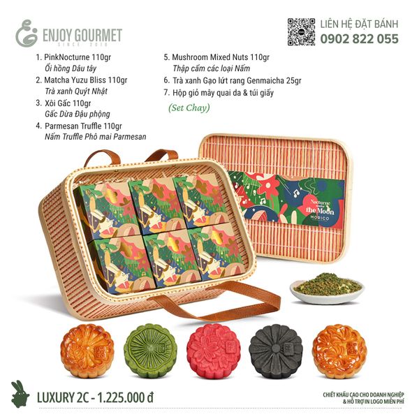 Bánh Trung Thu Morico - Set Luxury 2C
