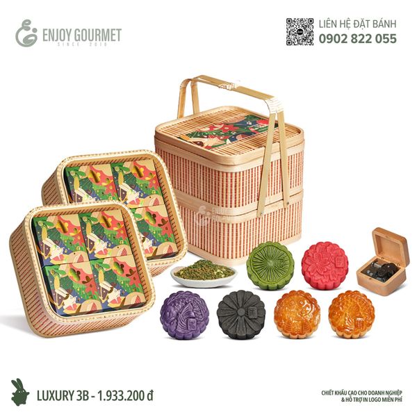 Bánh Trung Thu Morico - Set Luxury 3B