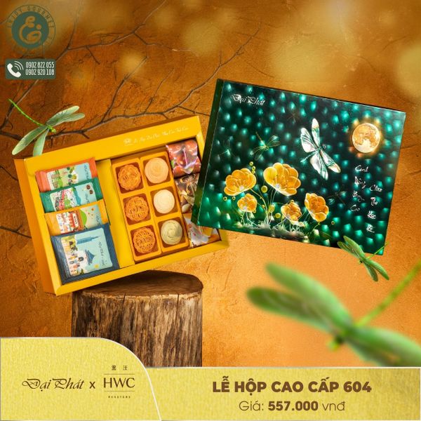 Bánh Trung Thu Đại Phát - Lễ Hộp Cao Cấp 604