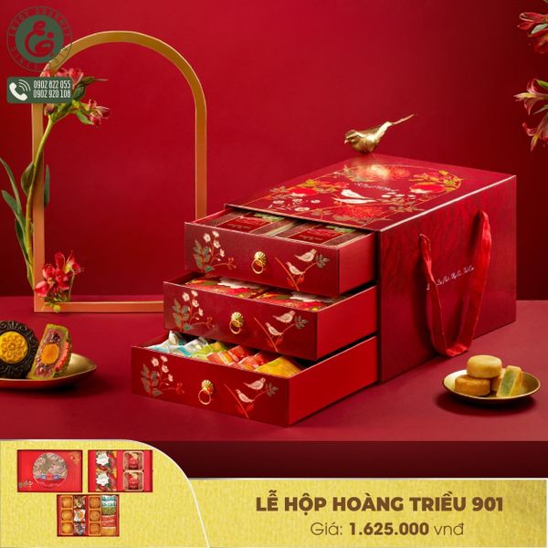 Bánh Trung Thu Đại Phát - Lễ Hộp Hoàng Triều 901