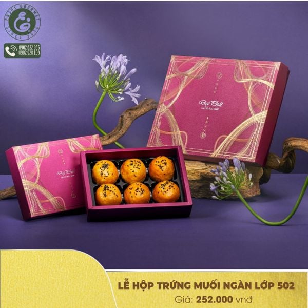 Bánh Trung Thu Đại Phát - Lễ Hộp Trứng Muối Ngàn Lớp 502