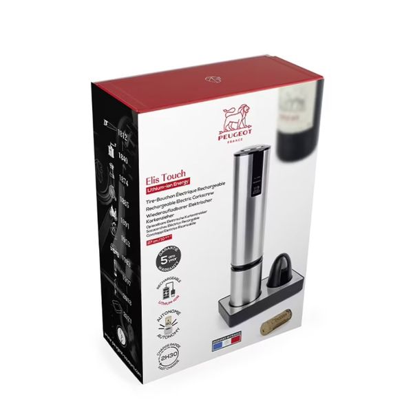 Dụng Cụ Mở Nút Rượu Vang Sạc Pin Peugeot Elis Touch 200954 27cm