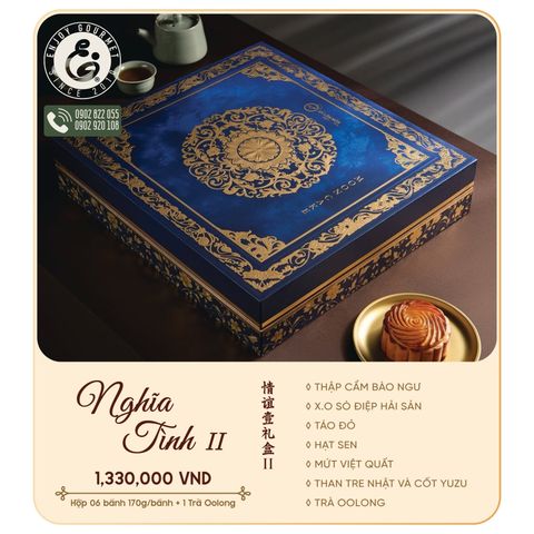 Bánh Trung Thu Hỷ Lâm Môn - Lễ Hộp Nghĩa Tình 2