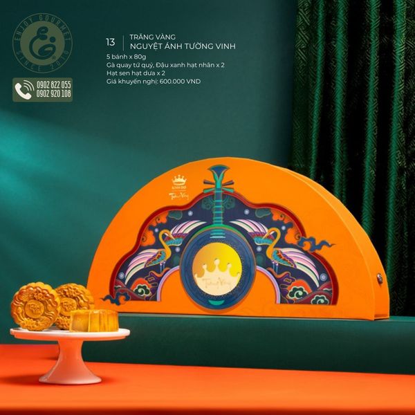 Bánh Trung Thu Trăng Vàng Nguyệt Ánh Tường Vinh - Kinh Đô