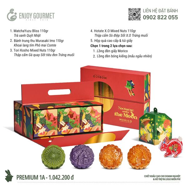 Bánh Trung Thu Morico - Set Premium 1A