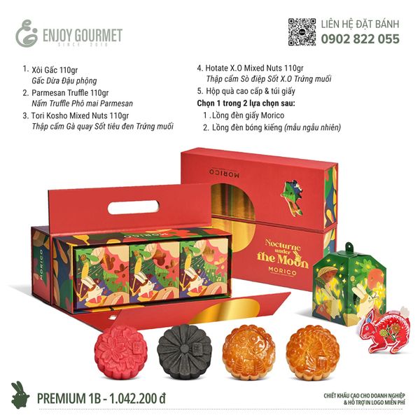 Bánh Trung Thu Morico - Set Premium 1B