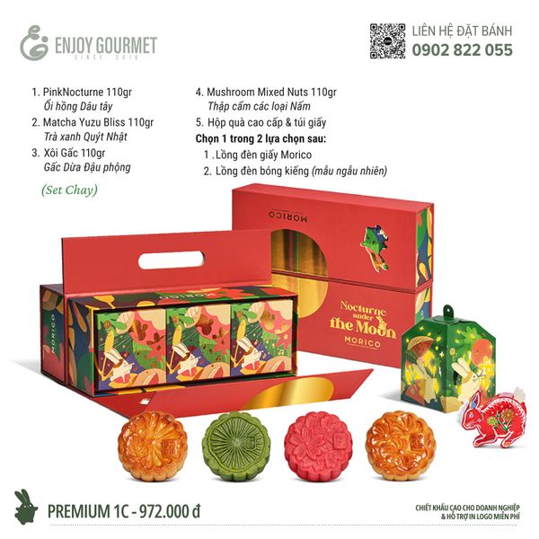 Bánh Trung Thu Morico - Set Premium 1C