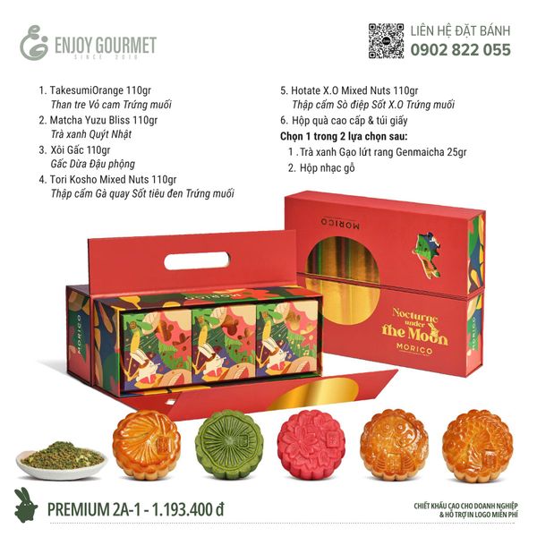 Bánh Trung Thu Morico - Set Premium 2A-1