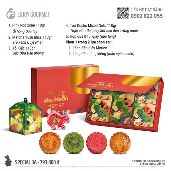 Bánh Trung Thu Morico - Set Special 3A