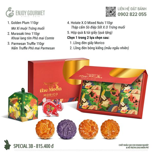 Bánh Trung Thu Morico - Set Special 3B