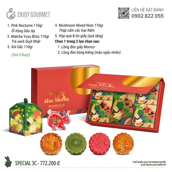 Bánh Trung Thu Morico - Set Special 3C