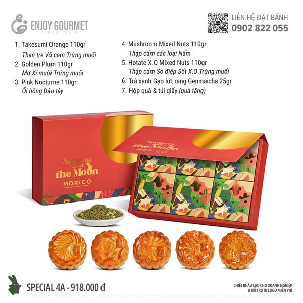 Bánh Trung Thu Morico - Set Special 4A