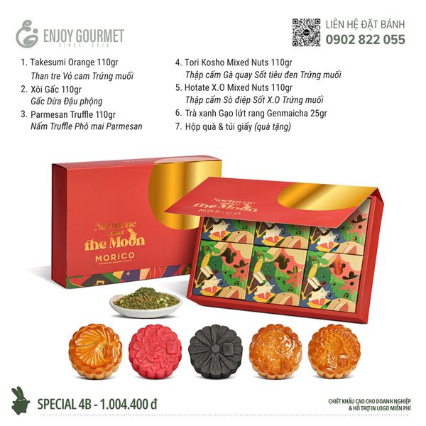 Bánh Trung Thu Morico - Set Special 4B