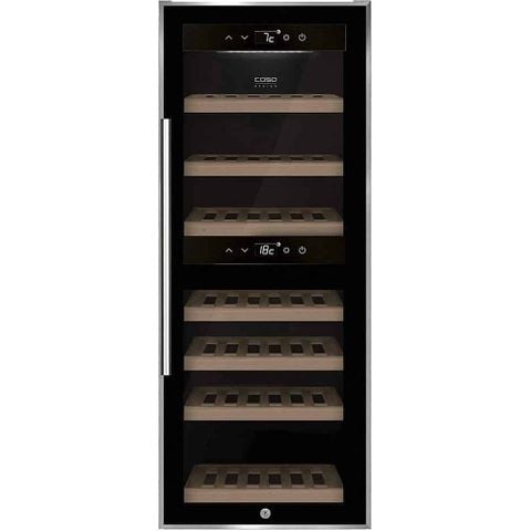 Tủ Bảo Quản Rượu Vang CASO 653 WineComfort - 38 Chai Màu Đen
