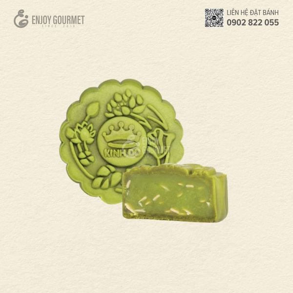 Bánh trung thu Tuyết Trà xanh Nhật Bản - Kinh Đô 150G-0T