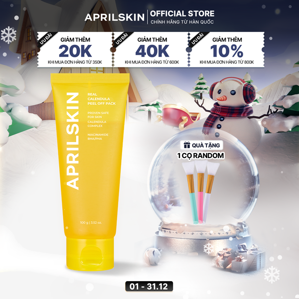 Mặt nạ lột tẩy tế bào da chết Real Calendula Peel Off Pack