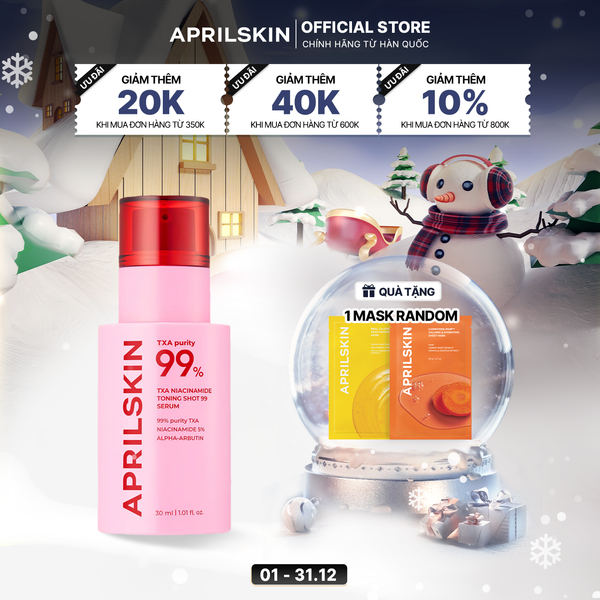 Tinh chất sáng da TXA NIACINAMIDE TONING SHOT 99 SERUM 30ml