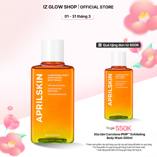  [Date 6/2026] Sữa tắm Carrotene IPMP™ Exfoliating Body Wash 