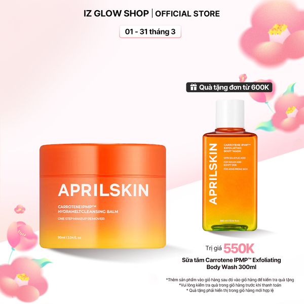  [ Date 7/2026] Sáp tẩy trang Carrotene IPMP™ Hydromelt cleansing balm 90ml 