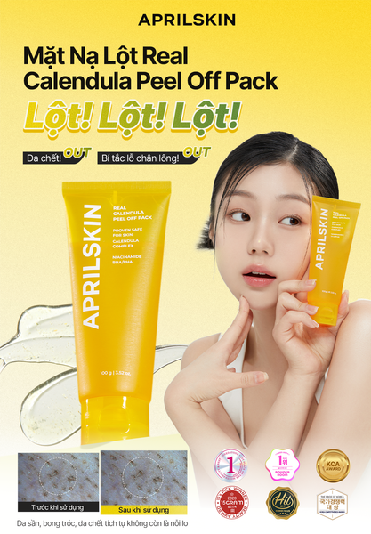  Mặt nạ lột Real Calendula Peel Off Pack 100g 
