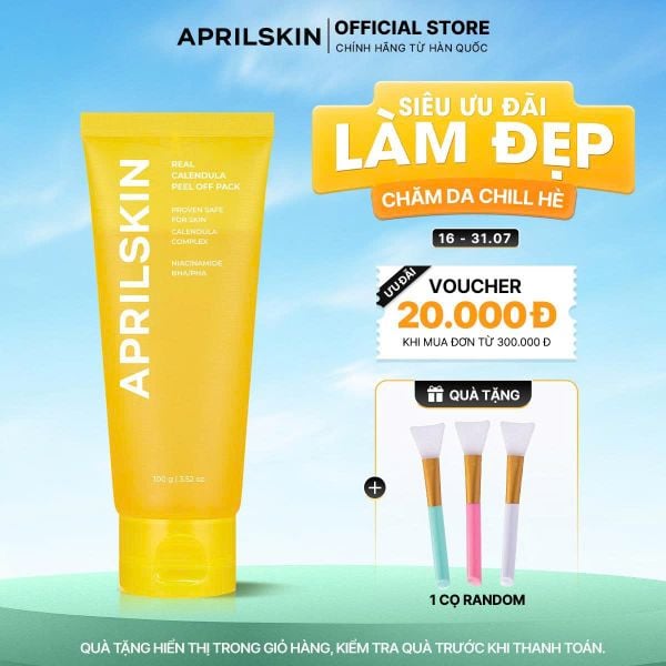  Mặt nạ lột Real Calendula Peel Off Pack 100g 