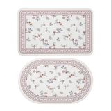  Thảm Nhà Tắm Hình Học Hoa Lá Cành Da Nappa Cao Cấp - BST Mùa Xuân Thảm Vintage 