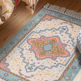  Thảm Dệt Hình Học Đông Phương - BST Mùa Xuân Thảm Vintage 