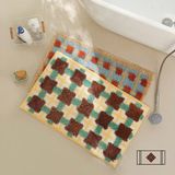  Thảm Chân Len Xanh - BST Mùa Xuân Thảm Vintage 