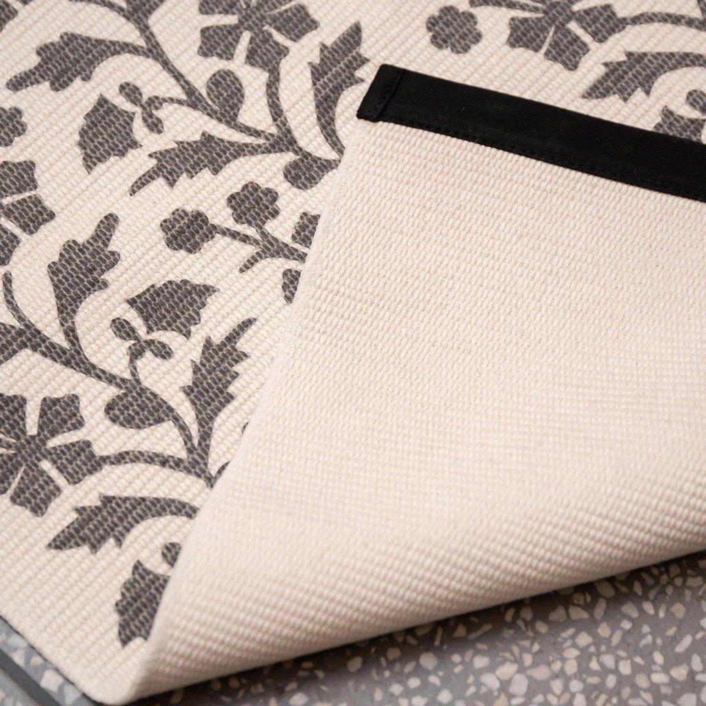  Thảm Chân Dệt Cotton Dây Leo - BST Mùa Xuân Thảm Vintage 