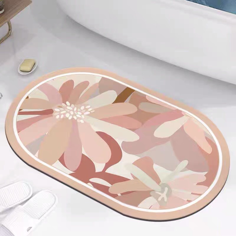  Thảm nhà tắm siêu thấm hút BST Fresh Flower - Thảm Vintage 
