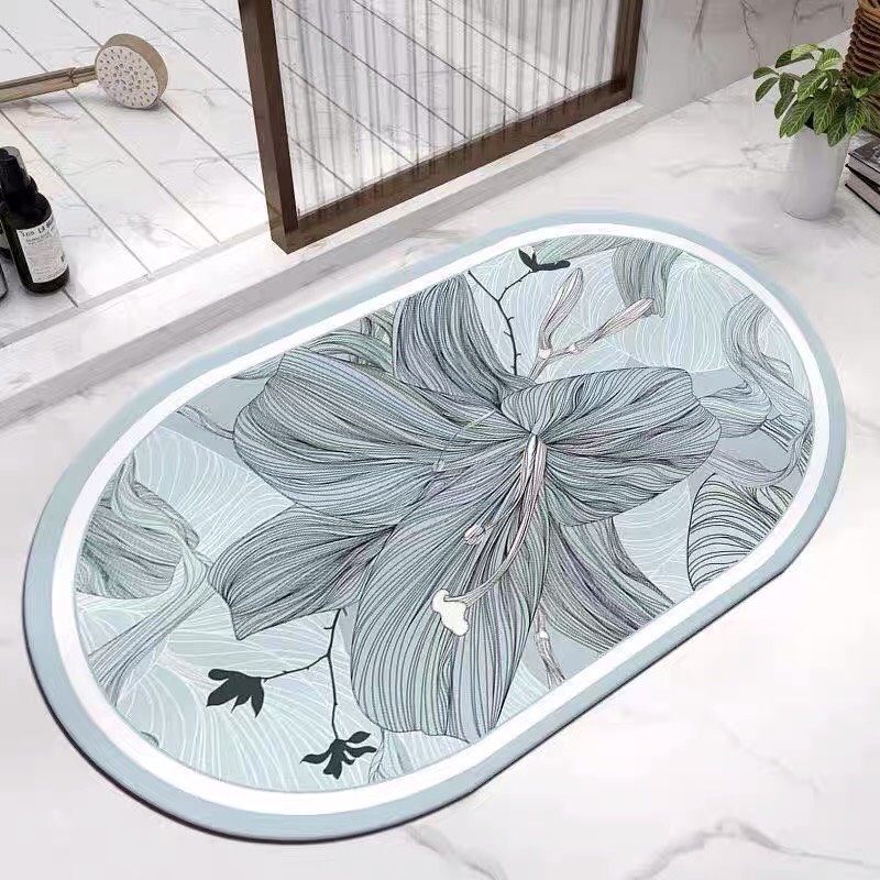  Thảm nhà tắm siêu thấm hút BST Fresh Flower - Thảm Vintage 