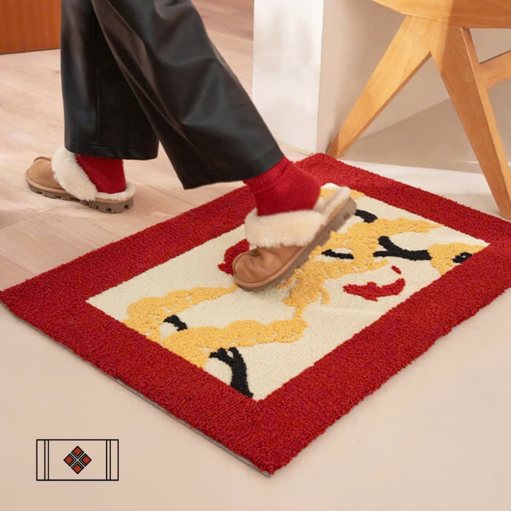  Thảm Chân Vũ Điệu Song Ngư - BST Mùa Xuân Thảm Vintage 