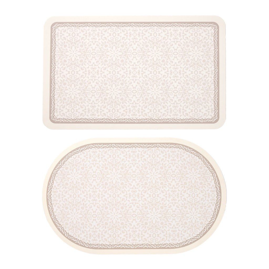  Thảm Nhà Tắm Hình Học Hoa Lá Cành Da Nappa Cao Cấp - BST Mùa Xuân Thảm Vintage 