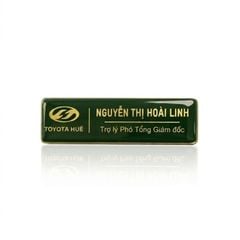 Xưởng Làm Thẻ Tên Nhân Viên Cao Cấp Giá Xưởng