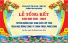 In Backdrop Tổng Kết Năm Học Khổ Lớn – Sắc Nét, Bền Đẹp