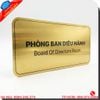 Bảng biển phòng ban đẹp, chuẩn văn phòng hiện đại