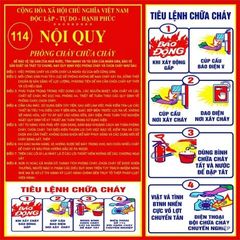 Giá bộ tiêu lệnh PCCC