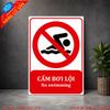Địa Chỉ Bán Biển Cảnh Báo Cấm Bơi Lội Tại Hà Nội Lấy Ngay – Thiết Kế Đạt Chuẩn Bền Bỉ